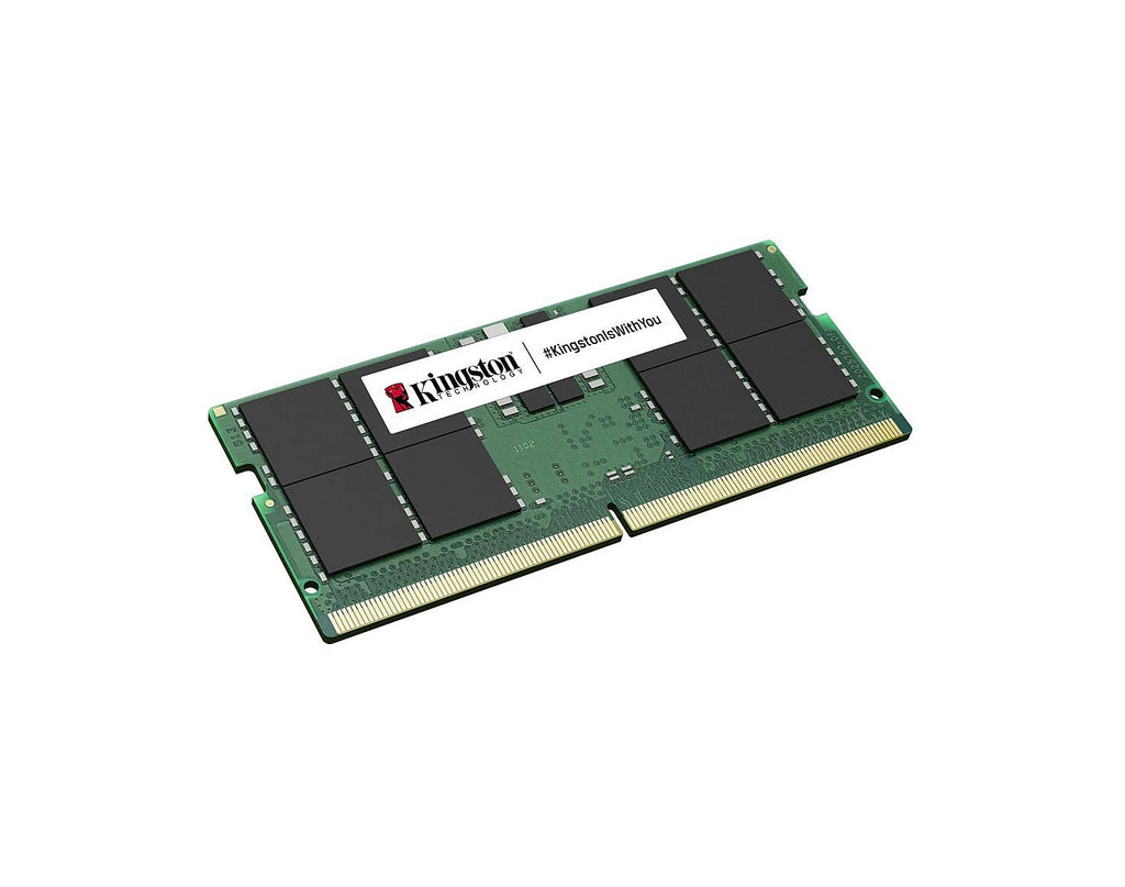 KSM48T40BD8KI-32HA - Kingston 32GB 4800MHz DDR5 PC5-38400 ECC Unbuffered CL40 262-Pin SoDimm 1.1V Dual Rank x8 Memory Module