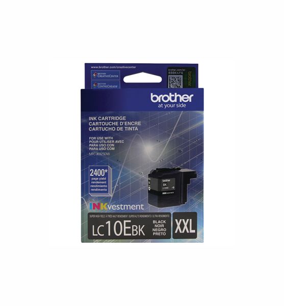 LC10EBK - Brother Super High-Yield 2400 Pages Black Ink Cartridge for MFC-J6925DW