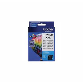 LC205C - Brother Super High-Yield 1200 Pages Cyan Ink Cartridge for MFC-J4320DW MFC-J4420DW and MFC-J5720DW
