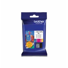 LC30173PK - Brother High-Yield 550 Pages Cyan Magenta Yellow Ink Cartridge (Pack of 3) for MFC-J5330DW MFC-J6530DW and MFC-J6930DW