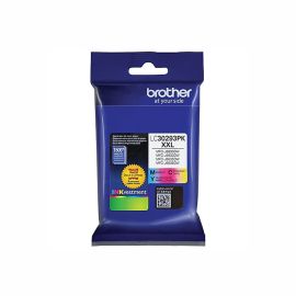 LC30293PK - Brother High-Yield 1500 Pages Cyan Magenta Yellow Ink Cartridge (Pack of 3) for MFC-J5830DW and MFC-J6535DW