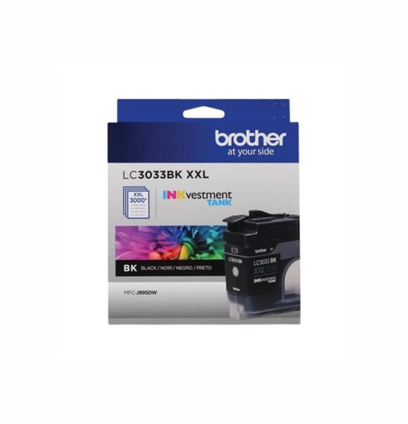 LC3033BK - Brother Super High-Yield 3000 Pages Black Ink Cartridge for MFC-J995DW MFC-J805DW and MFC-J815DW XL