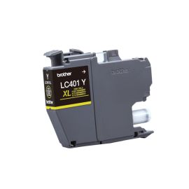 LC401XLYS - Brother High-Yield 500 Pages Yellow Toner Cartridge for MFC-J1010DW MFC-J1012DW and MFC-J1170DW