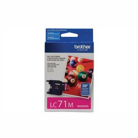 LC71M - Brother Standard-Yield 300 Pages Magenta Ink Cartridge for MFC-J280W and MFC-J425W