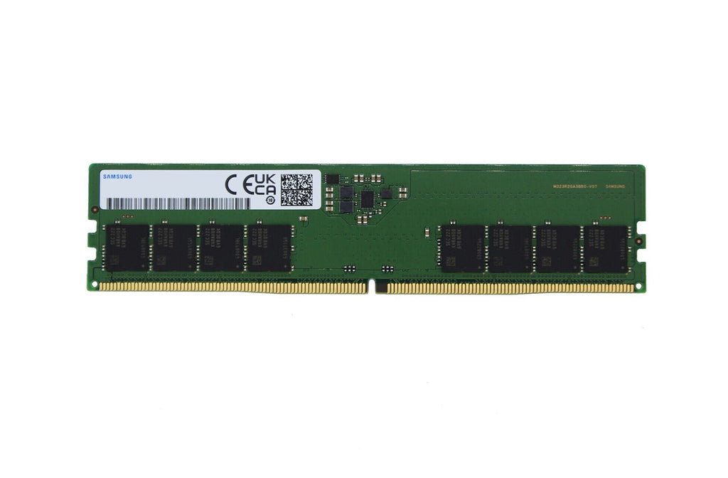 M323R4GA3PB0-CWM - Samsung 32GB 5600MHz DDR5 PC5-44800 Non-ECC CL46 288-Pin DIMM 1.1V Dual Rank x8 Memory Module