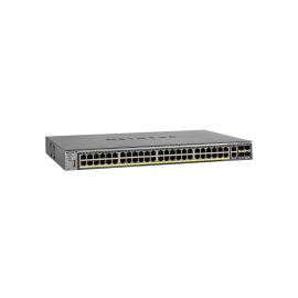 M4100-50G-POE+ - NetGear ProSafe M4100 46-Ports 10/100/1000BASE-T PoE+ Layer 2 Rack-mountable Managed Network Switch with 4-Port SFP
