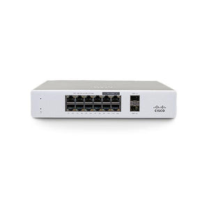 MS130-12X-HW - Cisco Meraki MS130 Series 8-Ports 10/100/1000BASE-T and 4-Ports 1/2.5BASE-T PoE+ Layer 2 Rack-mountable Cloud Managed Network Switch with 2-Ports SFP+