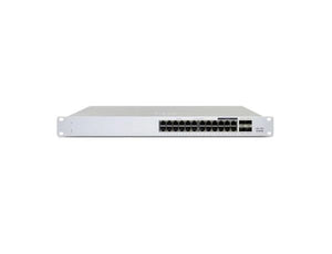 MS130-24X-HW - Cisco Meraki MS130 Series 18-Ports 10/100/1000BASE-T and 6-Ports 1/2.5BASE-T PoE+ Layer 2 Rack-mountable Cloud Managed Network Switch with 4-Ports SFP+