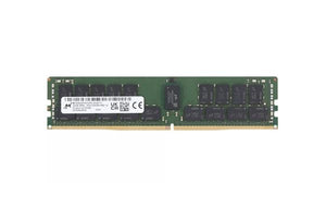 MTA36ASF4G72PZ-3G2E7TI - Micron 32GB 3200MHz DDR4 PC4-25600 ECC Registered CL22 288-Pin DIMM 1.2V Dual Rank x4 Memory Module