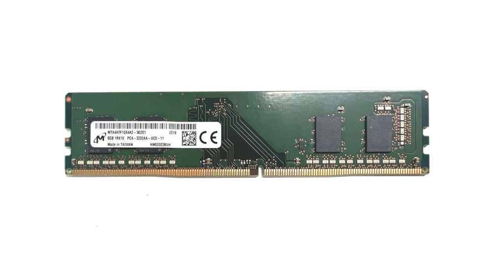 MTA4ATF1G64AZ-3G2E1 - Micron 8GB 3200MHz DDR4 PC4-25600 Non-ECC CL22 288-Pin DIMM 1.2V Single Rank x16 Memory Module