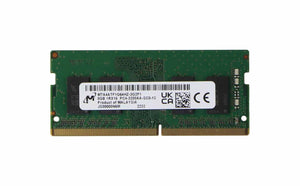 MTA4ATF1G64HZ-3G2FA - Micron 8GB 3200MHz DDR4 PC4-25600 Non-ECC CL22 260-Pin SoDimm 1.2V Single Rank x16 Memory Module