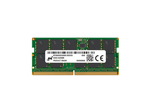 MTC10C1084S1TC48B - Micron 16GB 4800MHz DDR5 PC5-38400 ECC Unbuffered CL40 262-Pin SoDimm 1.1V Single Rank x8 Memory Module