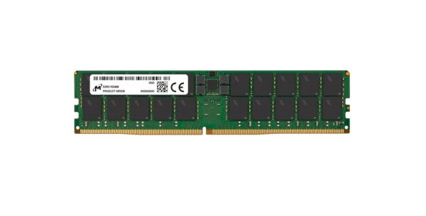 MTC20F1045S1RC64BD2 - Micron 32GB 6400MHz DDR5 PC5-51200 ECC Registered CL46 288-Pin DIMM 1.1V Single Rank x4 Memory Module