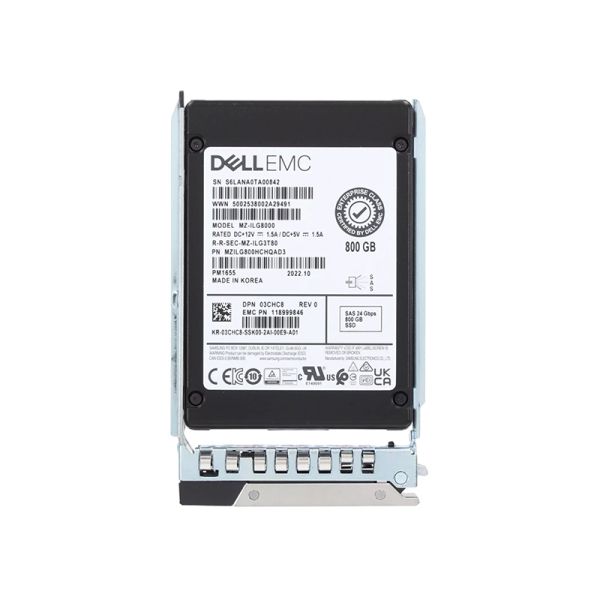 MZILG800HCHQAD3 - Samsung PM1655 800GB SAS 24Gb/s Mixed Use TLC 2.5-inch Solid State Drive (SSD)