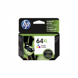 N9J91AN#140 - HP 64XL High-Yield 415 Pages Cyan Magenta Yellow Ink Cartridge for ENVY Photo 6255 and 7155