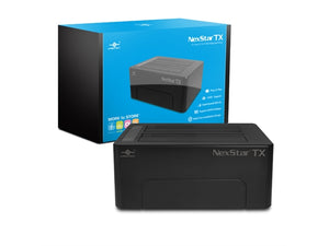 NST-D428S3-BK - Vantec NexStar TX Dual Bay 2.5 3.5 USB3.0 Hard Drive Dock