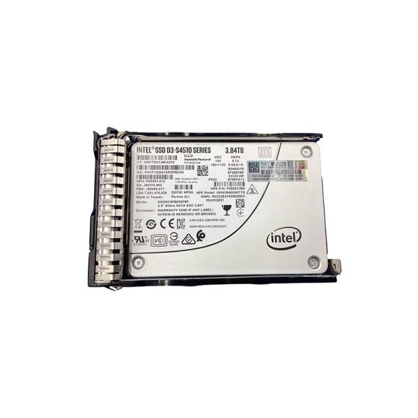 P05951-012 - HP 3.84TB SATA 6Gb/s Mixed Use Digitally Signed 2.5-inch Solid State Drive (SSD) with Smart Carrier