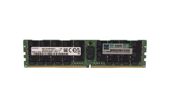 P11057-6A1 - HPE 128GB 2933MHz DDR4 PC4-23400 ECC Registered CL21 288-Pin Load Reduced DIMM 1.2V Octal Rank x4 Memory Module
