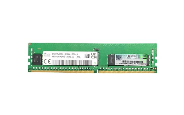 P38519-0A1 - HPE 32GB 2933MHz DDR4 PC4-23400 ECC Registered CL21 288-Pin DIMM 1.2V Single Rank x4 Memory Module
