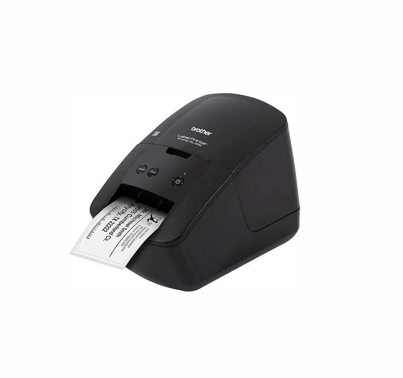 QL-600 - Brother 300 x 600 dpi 44 lpm USB Cutter Direct Thermal Desktop Label Printer