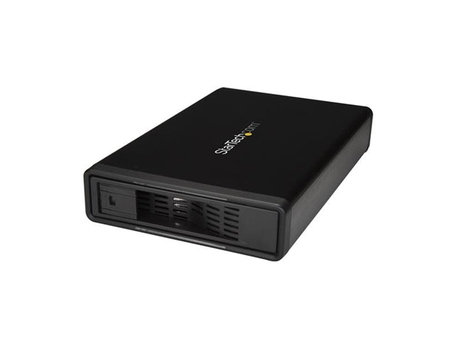 S351BMU33ET - StarTech RD 3.5 SATA Hard Drive Enclosure eSATA USB3.0 Trayless