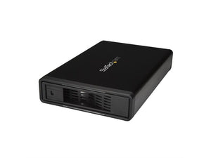 S351BMU33ET - StarTech RD 3.5 SATA Hard Drive Enclosure eSATA USB3.0 Trayless