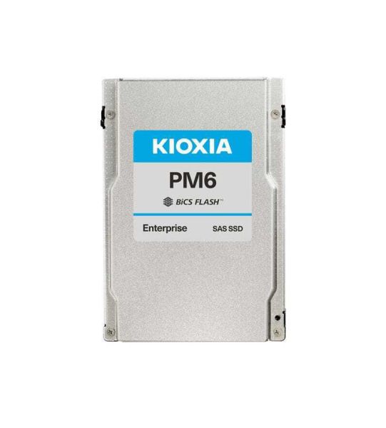 SDFUS86CAB01T - Kioxia PM6 Series 800GB SAS 24Gb/s Read Intensive U.3 2.5-inch Solid State Drive (SSD)