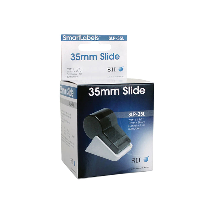 SLP-35L - Seiko Seiko 35Mm Slide Label - Perfect For Laboratory Slide Labels And Variety Of Labe