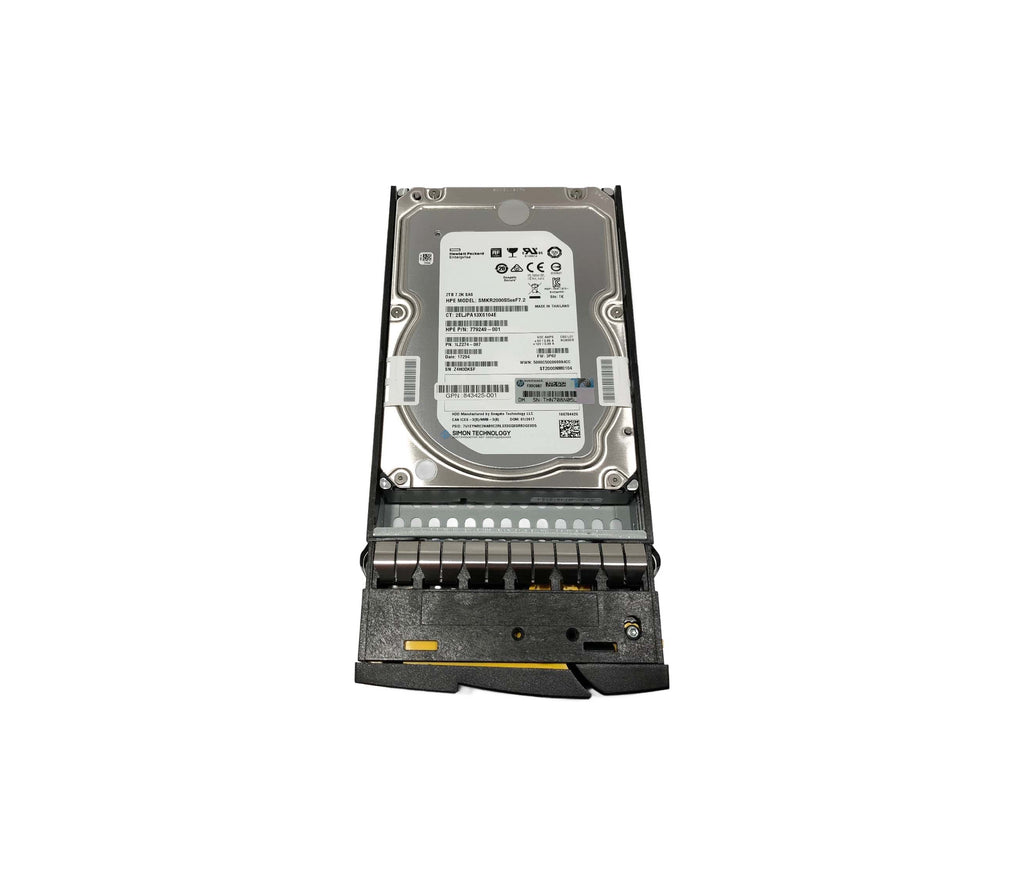 SMKR2000S5xeF7.2 - HP 2TB SAS 6Gb/s 7200RPM (FIPs) 3.5-inch Internal Hard Drive with Tray for 3PAR StoreServ 7000