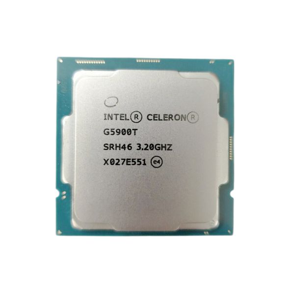 SRH46 - Intel Celeron G5900T 2-Core 3.20GHz 8GT/s 2MB L3 Cache Socket LGA1200 Processor