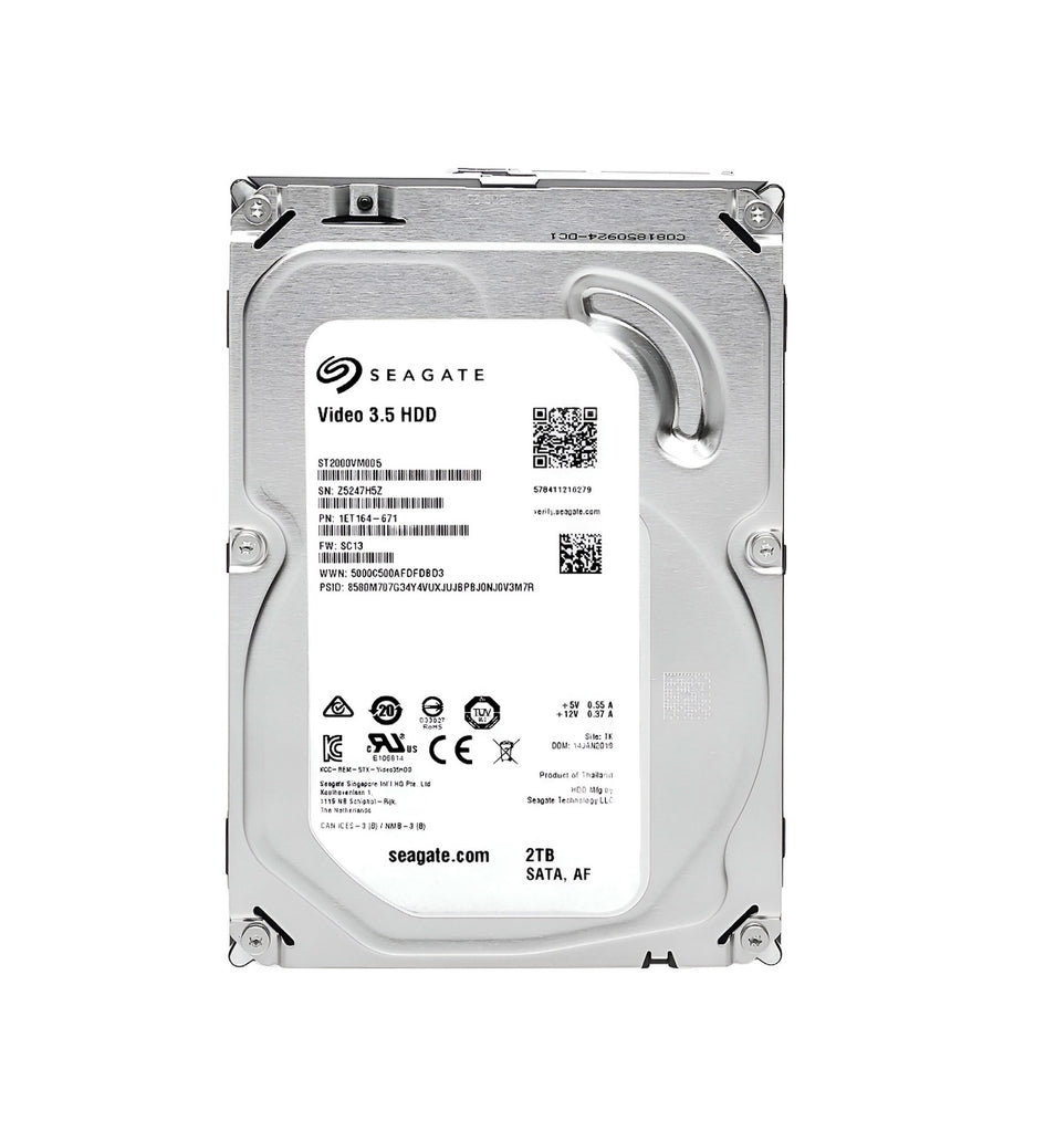 ST2000VM005 - Seagate SkyHawk 2TB SATA 6G/s 5400RPM 256MB Cache 3.5-inch Internal Hard Drive