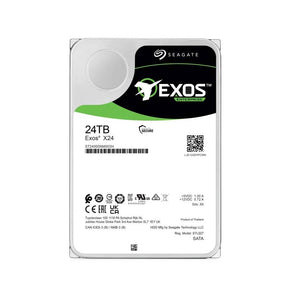 ST24000NM002H - Seagate Exos X24 24TB SATA 6Gb/s 7200RPM 512MB Cache (ISE / 512n) 3.5-inch Internal Hard Drive