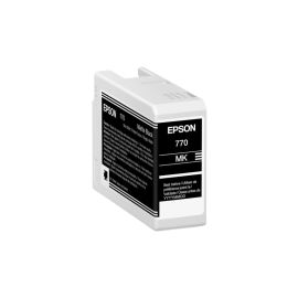 T770820 - Epson 770 UltraChrome PRO10 25ml Matte Black Ink Cartridge for SureColor P700