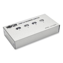 U215-004-R - Tripp Lite 4-Port Usb 2.0 Hi-Speed Printer / Peripheral Sharing Switch