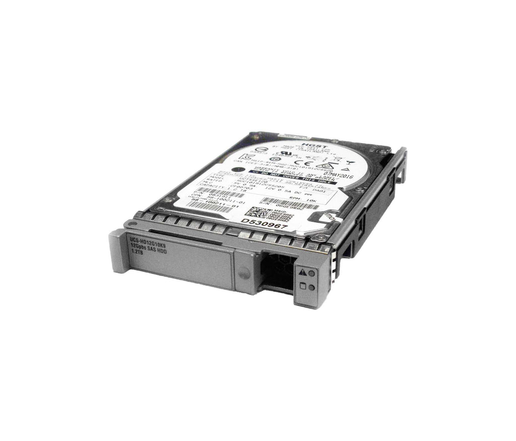 UCS-HD12G10K9 - Cisco 1.2TB SAS 6Gb/s Hot Swap 10000RPM 2.5-inch Internal Hard Drive with Tray for UCS B200 M5 Blade Server