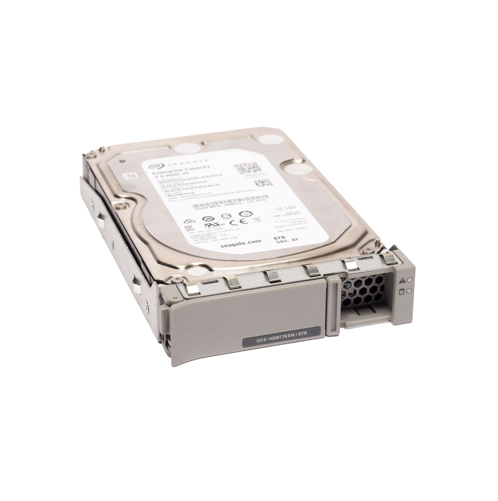 UCS-HD8T7KEM - Cisco 8TB SAS 12Gb/s Hot Swap 7200RPM (512e) 3.5-inch Internal Hard Drive with Tray