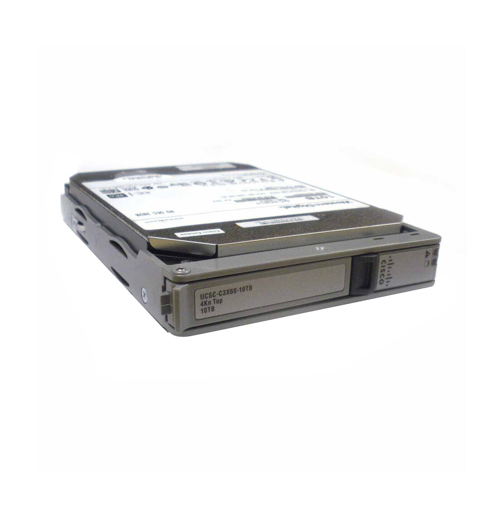 UCSC-C3X60-10TB - Cisco 10TB SAS 12Gb/s 7200RPM (4Kn) 3.5-inch Internal Hard Drive with Tray for UCSC-C3X60