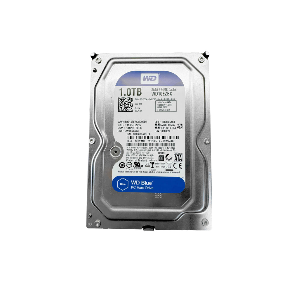 WD10EZEX-75WN4A0 - Western Digital Blue 1TB SATA 6Gb/s 7200RPM 64MB Cache 3.5-inch Internal Hard Drive