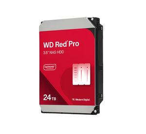 WD240KFGX - Western Digital Red Pro NAS 24TB SATA 6Gb/s OptiNAND 7200RPM 512MB Cache 3.5-inch Internal Hard Drive