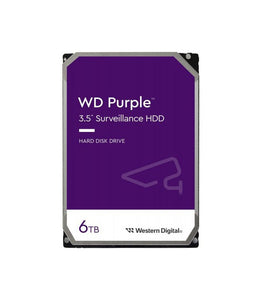 WD64PURZ - Western Digital Purple 6TB SATA 6Gb/s 5400RPM 256MB Cache (512e) 3.5-inch Internal Hard Drive