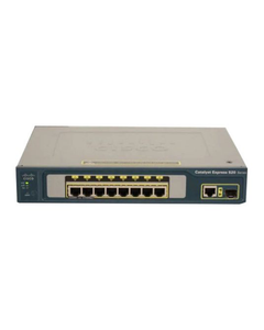 WS-CE520-8PC-K9 - Cisco Catalyst Express 520 Series 8-Ports 10/100/1000BASE-T Ethernet Layer 2 Desktop Managed Network Switch with 1-Port SFP