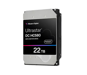 WUH722422ALE6L4 - Western Digital Ultrastar DC HC580 22TB SATA 6Gb/s OptiNAND 7200RPM 512MB Cache (SE / 512e / PLP) 3.5-inch Internal Hard Drive