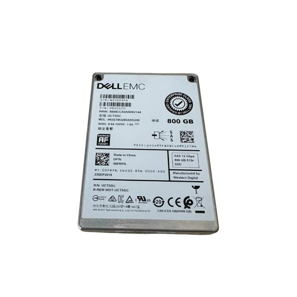WUSTM3280ASS200 - Western Digital Ultrastar DC SS530 800GB SAS 12Gb/s 3D NAND TLC (ISE / PLP) 2.5-inch Solid State Drive (SSD)