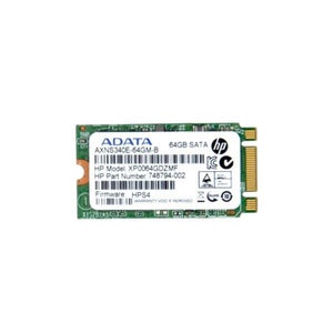 XP0064GDZMF - HP 64GB SATA 6Gb/s MLC M.2 2242 Solid State Drive (SSD)