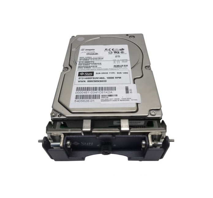 XTA-3510-300GB-10K - Sun 500GB Fibre Channel 2Gb/s Hot Swap 10000RPM 3.5-inch Internal Hard Drive with Tray