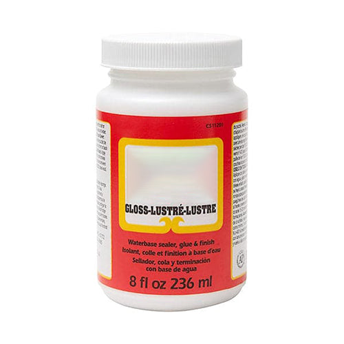 Mod Podge Gloss Sealer, Glue & Finish: All-in-One Craft Solution- Quick Dry, Easy Clean, for Wood, Paper, Fabric & More. Non-Toxic - Craft with Confidence, Made in USA, 16 oz., Pack of 1