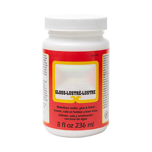 Mod Podge Gloss Sealer, Glue & Finish: All-in-One Craft Solution- Quick Dry, Easy Clean, for Wood, Paper, Fabric & More. Non-Toxic - Craft with Confidence, Made in USA, 16 oz., Pack of 1