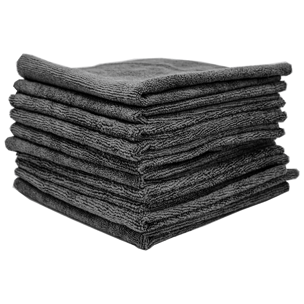 THE RAG COMPANY Edgeless 365 Miner Premium Microfiber Polishing Towel (10 Pack) (16x16)