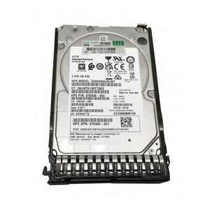 EG002400JWJNT - HP 2.4TB SAS 12Gb/s Hot Swap Digitally Signed 10000RPM (512e) 2.5-inch Internal Hard Drive with Smart Carrier for ProLiant G10