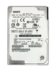 0B28482 - HGST Ultrastar C10K1200 1.2TB SAS 6Gb/s 10000RPM 64MB Cache 2.5-inch Internal Hard Drive